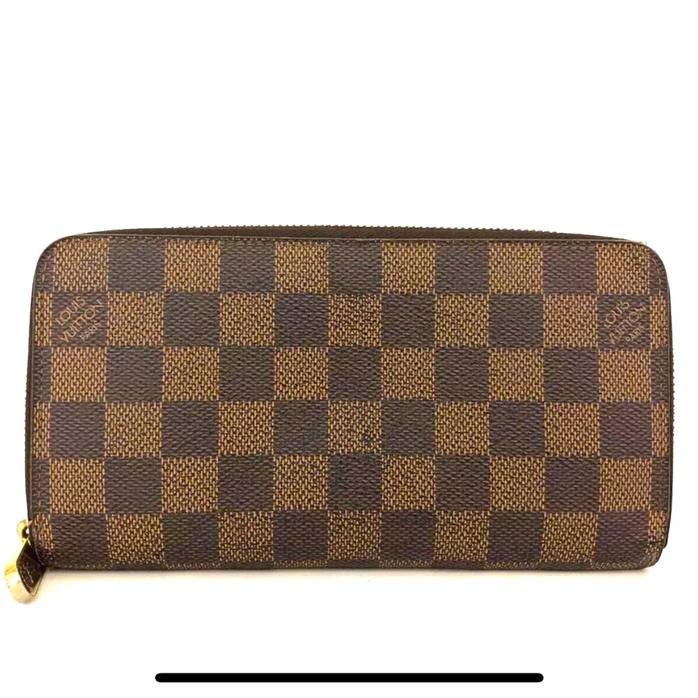 Louis Vuitton Damier Zippy Zip Around Long Wallet Purse Great Condition - Picture 1 of 8
